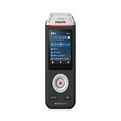 Philips Voice Tracer DVT2110 Digital Recorder, 8 GB, Black/Silver