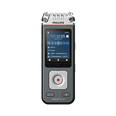 Philips Voice Tracer DVT7110 Digital Recorder, 8 GB, Black