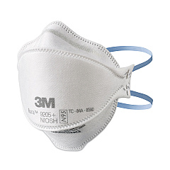 3M Aura Particulate Respirator 9205+, N95, One Size Fits All, 20/Pack (9205PH20DC)