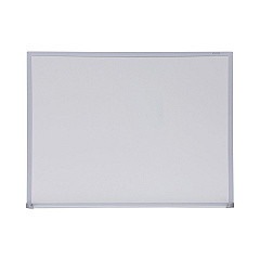 Universal Dry-Erase Board, Melamine, 24 x 18, Satin-Finished Aluminum Frame (UNV43622)