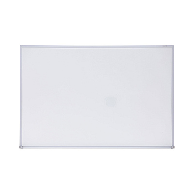 Universal Dry Erase Board, Melamine, 36 x 24, Satin-Finished Aluminum Frame (UNV43623)