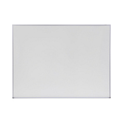 Universal Dry Erase Board, Melamine, 48 x 36, Satin-Finished Aluminum Frame (UNV43624)