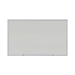 Universal Dry Erase Board, Melamine, 60 x 36, Satin-Finished Aluminum Frame (UNV43625)