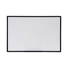 Universal Dry Erase Board, Melamine, 36 x 24, Black Frame (UNV43628)