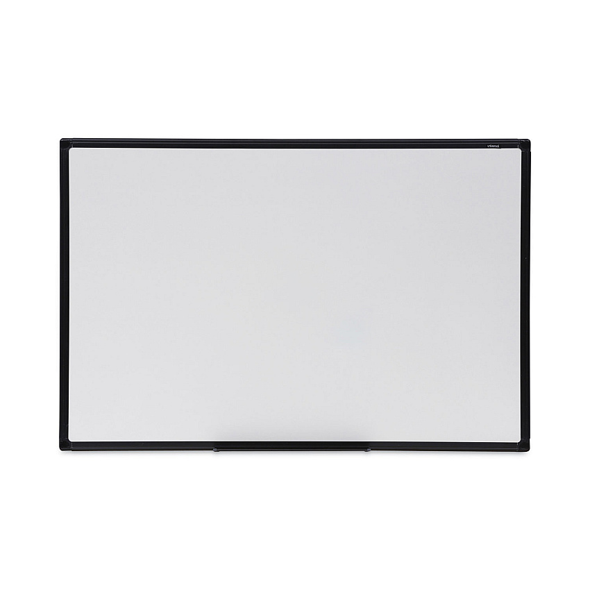 Universal Dry Erase Board, Melamine, 36 x 24, Black Frame (UNV43628)