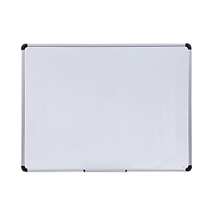 Universal Magnetic Steel Dry Erase Board, 48 x 36, White, Aluminum Frame (UNV43734)