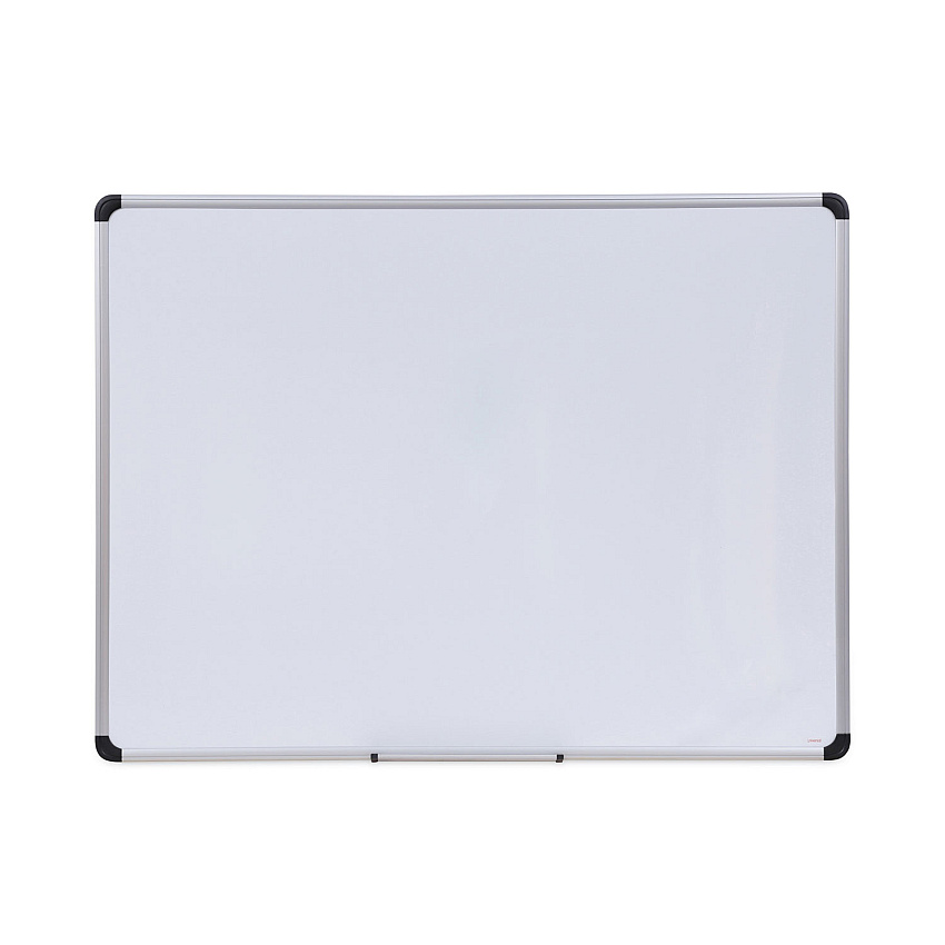 Universal Magnetic Steel Dry Erase Board, 48 x 36, White, Aluminum Frame (UNV43734)