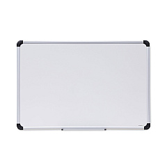 Universal Porcelain Magnetic Dry Erase Board, 24 x 36, White (UNV43841)