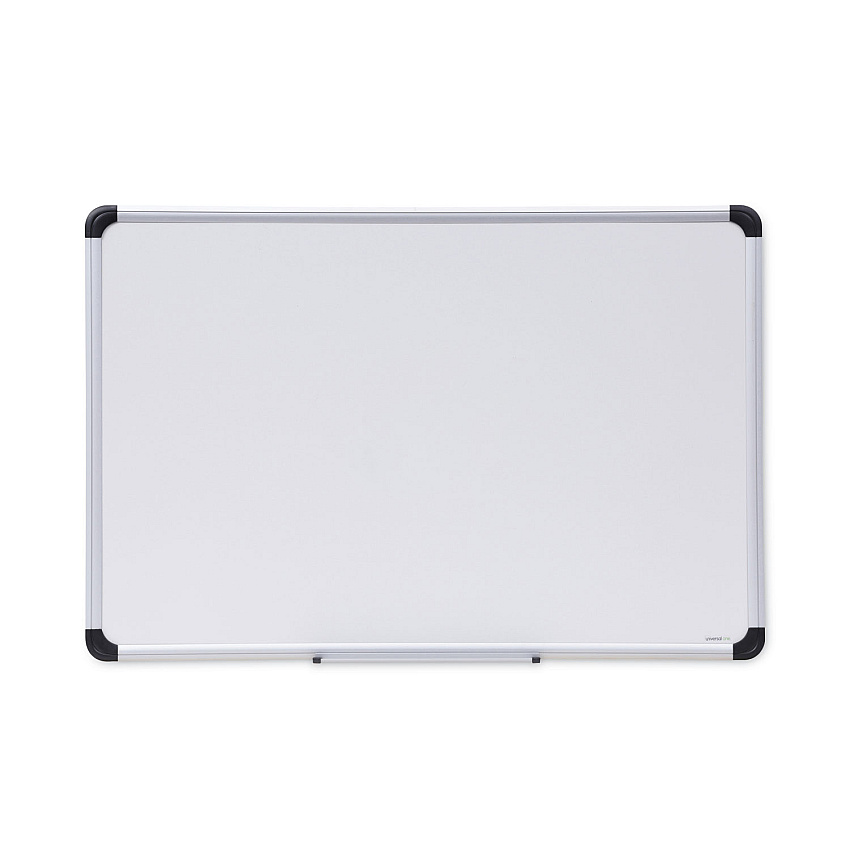 Universal Porcelain Magnetic Dry Erase Board, 24 x 36, White (UNV43841)