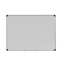 Universal Porcelain Magnetic Dry Erase Board, 48 x 36, White (UNV43842)