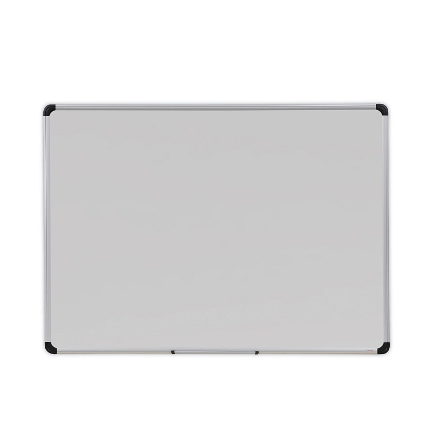 Universal Porcelain Magnetic Dry Erase Board, 48 x 36, White (UNV43842)