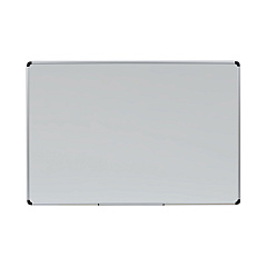 Universal Porcelain Magnetic Dry Erase Board, 72 x 48, White (UNV43843)