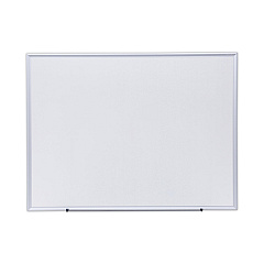 Universal Dry Erase Board, Melamine, 48 x 36, Aluminum Frame (UNV44636)