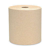 Scott Essential Hard Roll Towels for Business, 1.5" Core, 8 x 800 ft, Natural, 12 Rolls/Carton (04142)