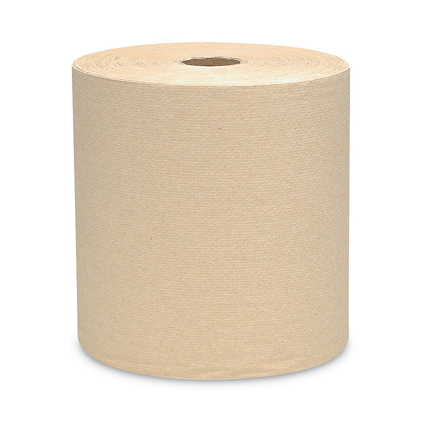 Scott Essential Hard Roll Towels for Business, 1.5" Core, 8 x 800 ft, Natural, 12 Rolls/Carton (04142)