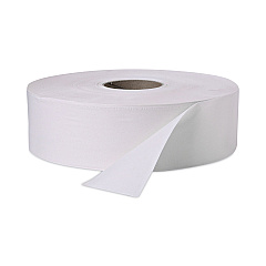 Windsoft Jumbo Roll Bath Tissue, Septic Safe, 2 Ply, White, 3.4" x 1000 ft, 12 Rolls/Carton (WIN202)