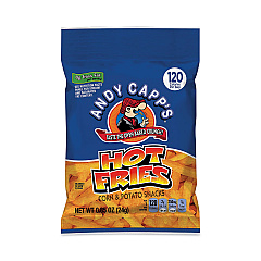 Andy Capps Hot Fries, Spicy Hot, 0.85 oz Bag, 72/Box (20900465)