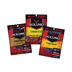 Jack Link's Beef Jerky Variety Pack,1.5 oz, 9/Box (22000411)