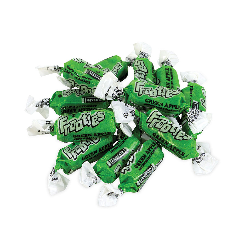 Tootsie Roll Frooties, Green Apple, 38.8 oz Bag, 360 Pieces/Bag (20900088)