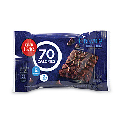 Fiber One 70 Calorie Chocolate Fudge Brownies, 0.89 oz, 40 Count (22000454)