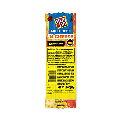 Slim Jim Beef and Cheese Meat Sticks, 1.5 oz, 18/Box (20900656)