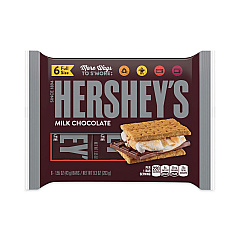 Hershey's Milk Chocolate Bar, 1.55 oz Bar, 6 Bars/Pack, 2 Packs/Box (24601029)