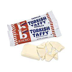 Bonomo Turkish Taffy, Vanilla, 1.5 oz Bars, 24/Box (20900190)