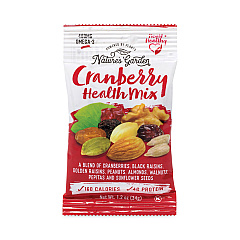 Nature's Garden Cranberry Health Mix, 1.2 oz Pouch, 6 Pouches/Pack (29400005)