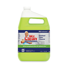 Mr. Clean Finished Floor Cleaner, Lemon Scent, 1 gal Bottle (02621EA)