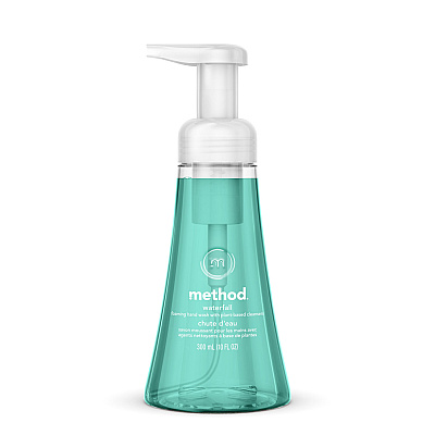 Method Foaming Hand Wash, Waterfall, 10 oz Pump Bottle (01160EA)