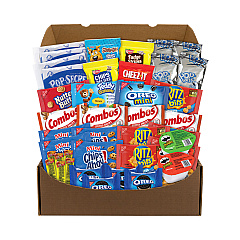Snack Box Pros Quarantine Snack Box, 42 Assorted Snacks, 5 lb Box (70000085)
