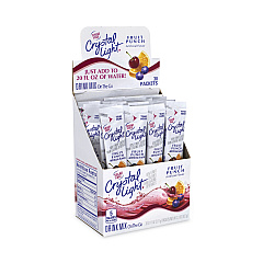 Crystal Light On-The-Go Sugar-Free Drink Mix, Fruit Punch, 0.12 oz Single-Serving Tubes, 30/Pk, 2 Packs/Box (30700156)