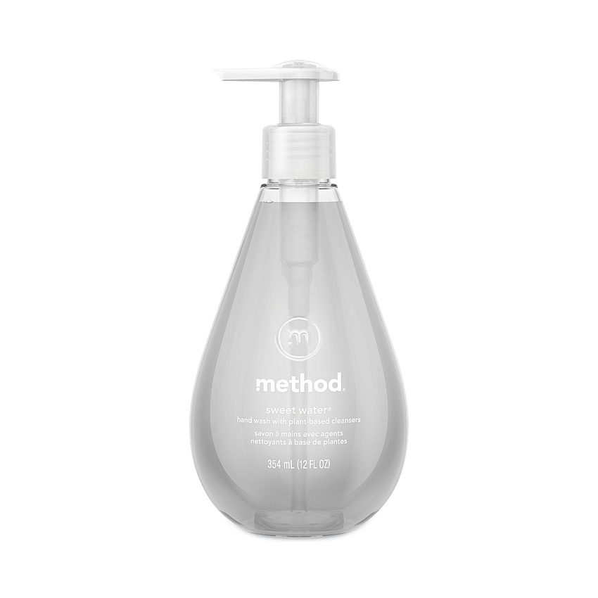 Method Gel Hand Wash, Sweet Water, 12 oz Pump Bottle (00034)