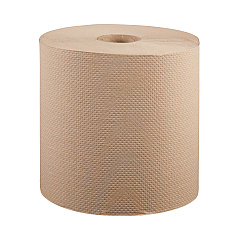 Windsoft Hardwound Roll Towels, 8" x 800 ft, Natural, 6 Rolls/Carton (WIN12806)