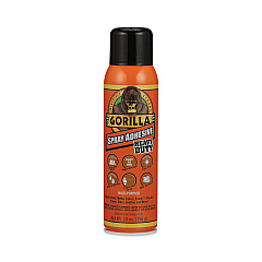 Gorilla Spray Adhesive, 14 oz, Dries Clear (6301502)