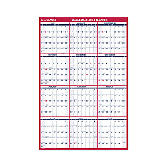 AT-A-GLANCE Academic Erasable Reversible Extra Large Wall Calendar, 48 x 32, White/Black, 12 Month (July to June): 2022 to 2023 (PM36AP28)