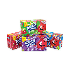 Kool-Aid Jammers Juice Pouch Variety Pack, 6 oz Pouch, 40/Pack (22000775)