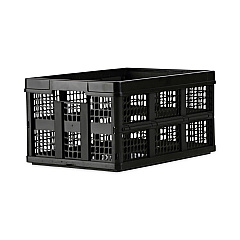 Universal Filing/Storage Tote, Letter Files, 20.13" x 14.63" x 10.75", Black (UNV40015)