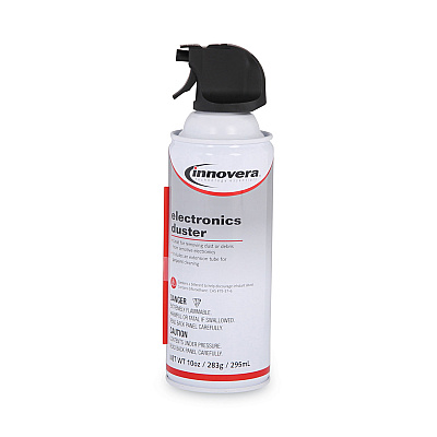 Innovera Compressed Air Duster Cleaner, 10 Oz Can