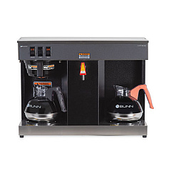 BUNN VLPF 12-Cup Automatic Coffee Brewer, Gray/Stainless Steel (074000005)