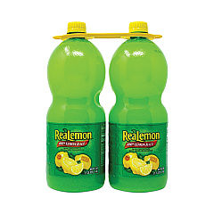 ReaLemon 100% Lemon Juice from Concentrate, 48 oz Bottle, 2/Pack (22000913)