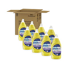 Dawn Professional Manual Pot/Pan Dish Detergent, Lemon, 38 oz Bottle, 8/Carton (45113)