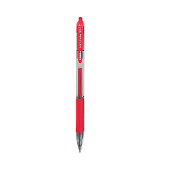 Zebra Sarasa Dry Gel X20 Gel Pen, Retractable, Fine 0.5 mm, Red Ink, Translucent Red Barrel, 12/Pack (46730)