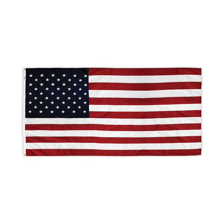 Advantus All-Weather Outdoor U.S. Flag, Heavyweight Nylon, 5 ft x 8 ft (MBE002270)