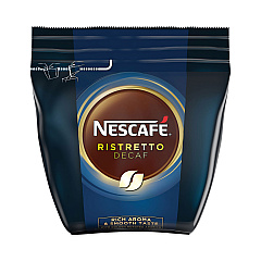 Nescafe Ristretto Decaffeinated Blend Coffee, 8.8 oz Bag, 4/Carton (86213CT)