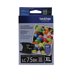 Brother LC75BK Black Ink Cartridge