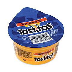 Tostitos Nacho Cheese Dip ToGo Cups, 3.8 oz Cup, 30 Count (29500069)