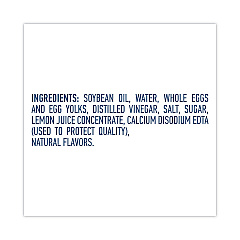 Hellmann's Real Mayonnaise, 25 oz Bottle, 2/Pack (22000476)