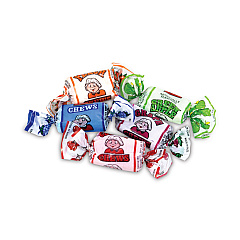 Albert's Assorted Fruit Chews, 1.5 lb Bag, Approx. 240 Pieces (20901227)