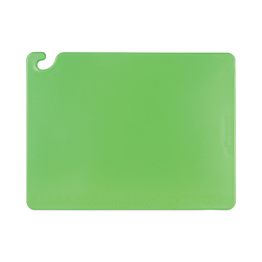 Cut-n-carry Color Cutting Boards, Plastic, 24 X 18 X 0.5, Green